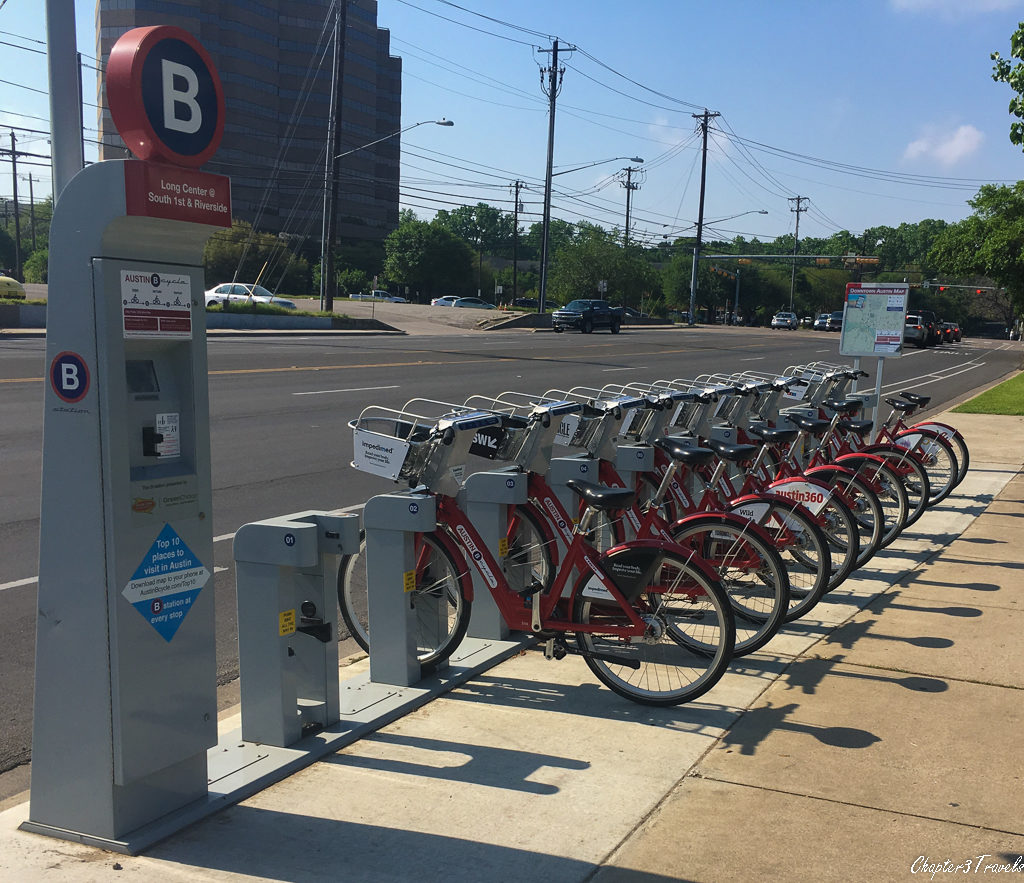 Austin B-Cycle Kiosk