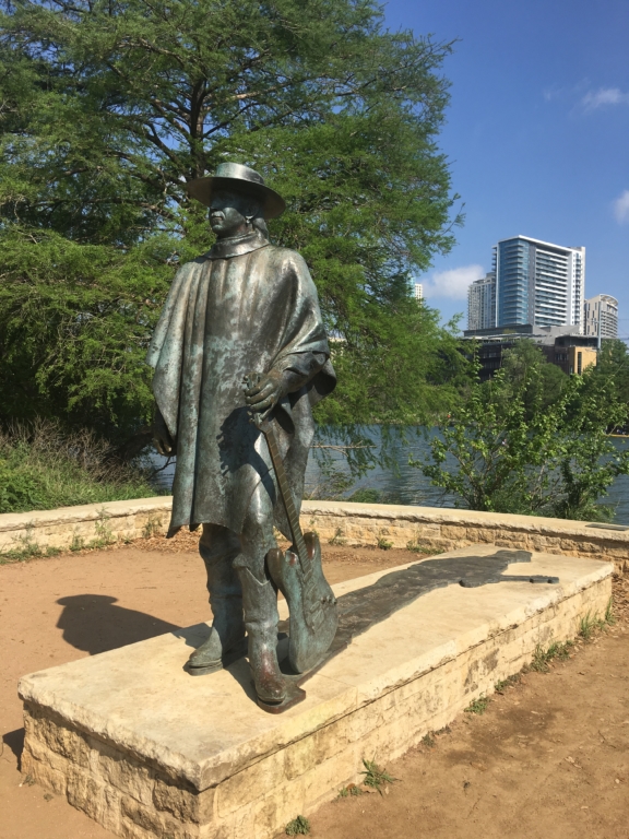Stevie Ray Vaughan statue