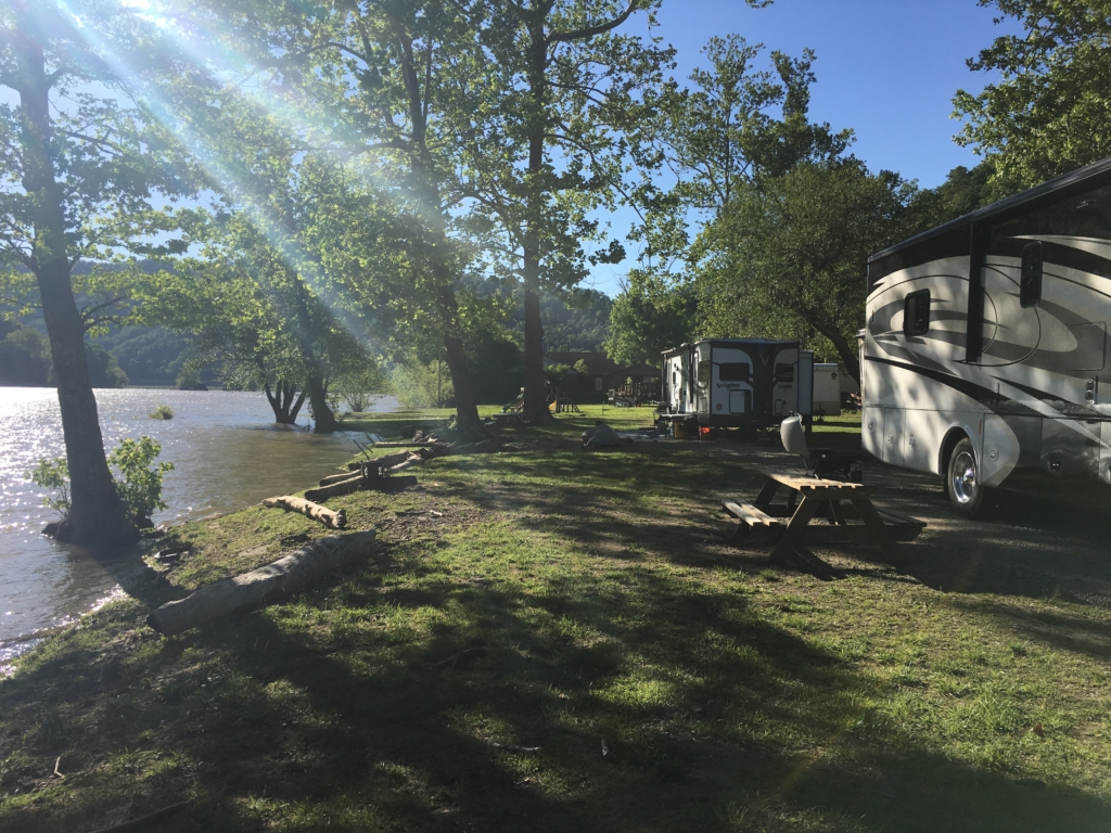 Campground Review New River Campground, Gauley Bridge, West Virginia