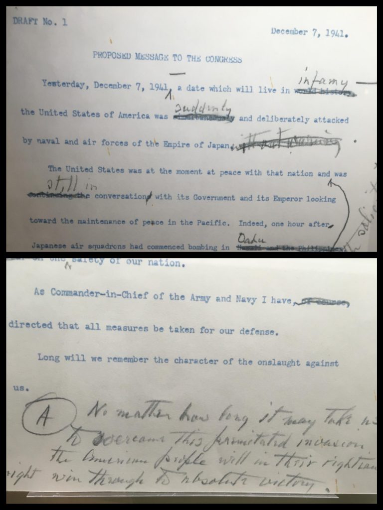 Pearl Harbor Speech