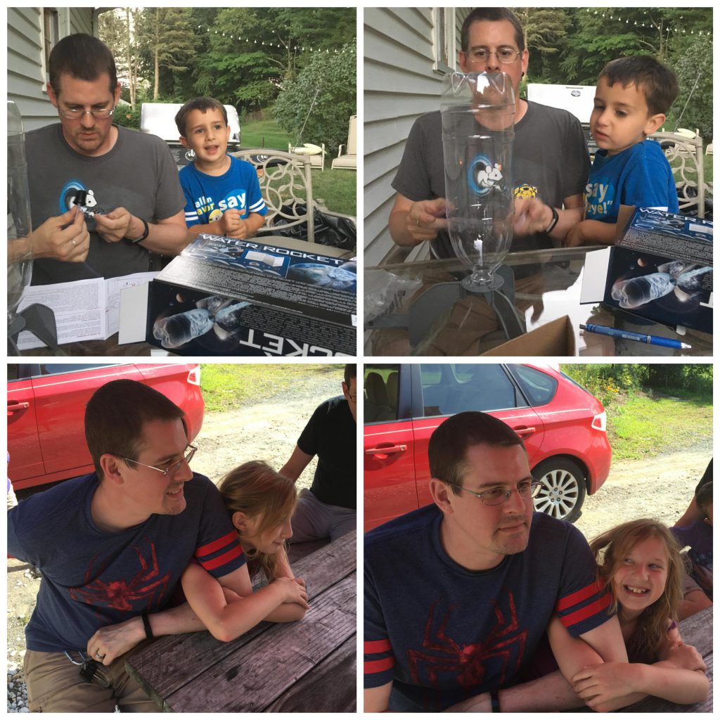 Uncle Kevin and the kids