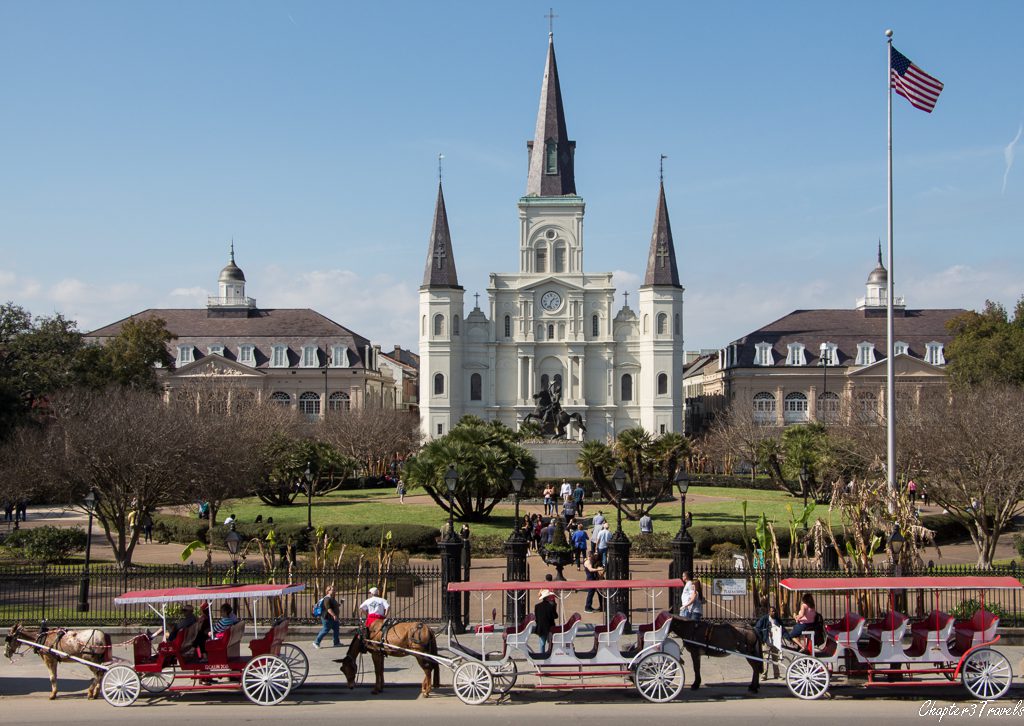 Jackson Square in New Orleans, Louisiana