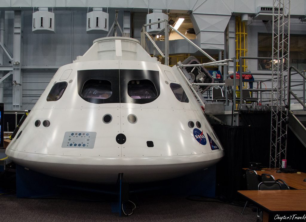 Orion capsule mockup