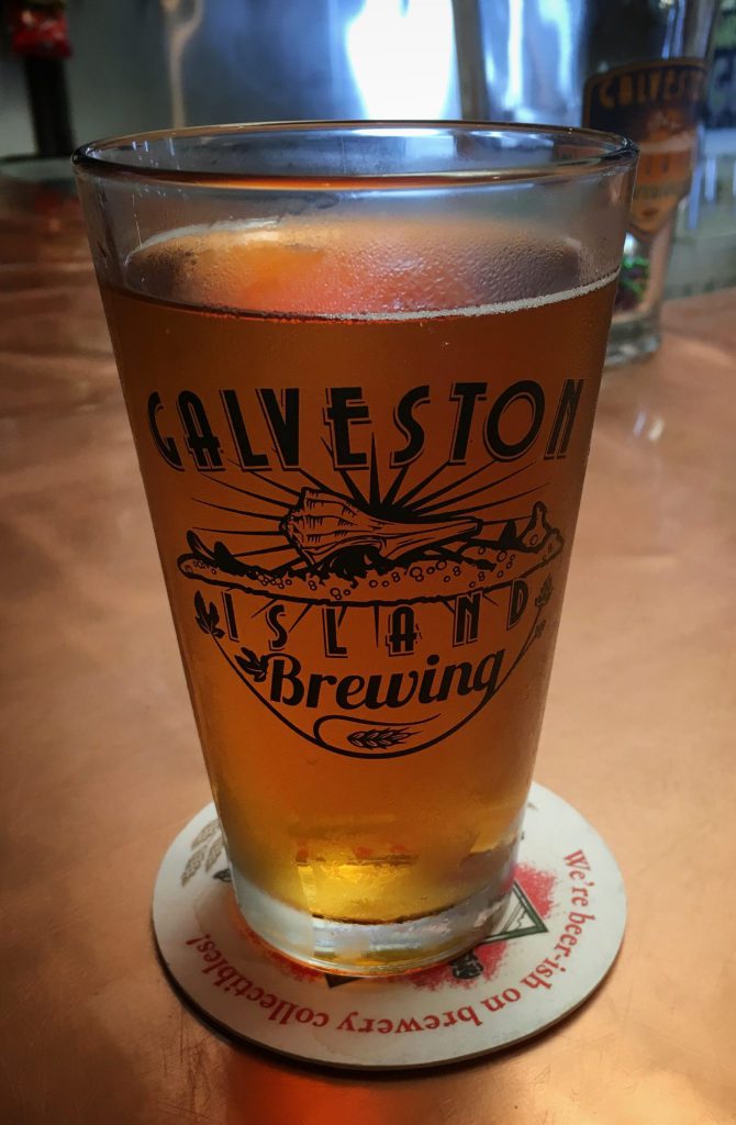 Beer at Galveston Island Brewing