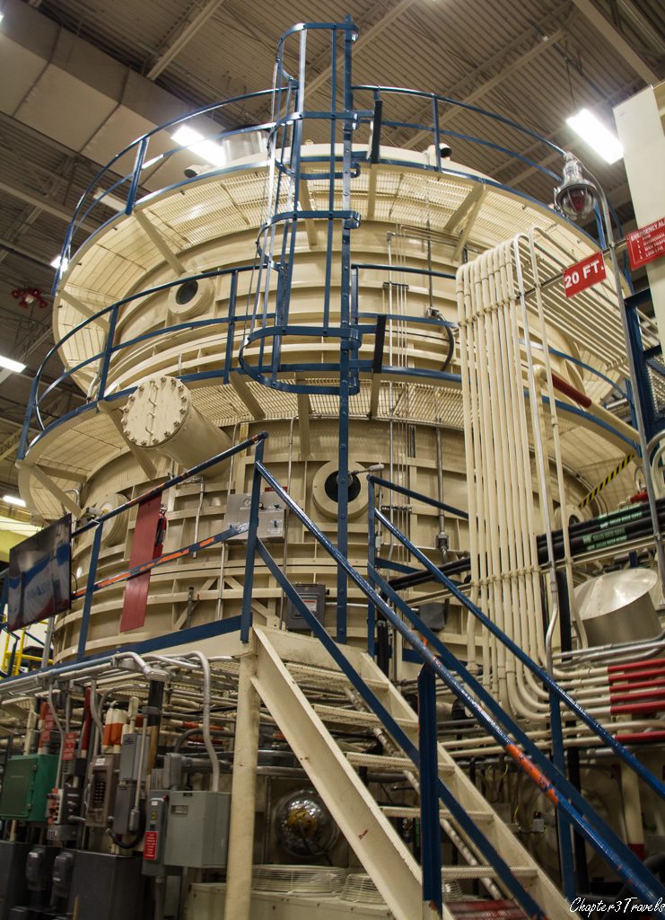 A large vacuum chamber