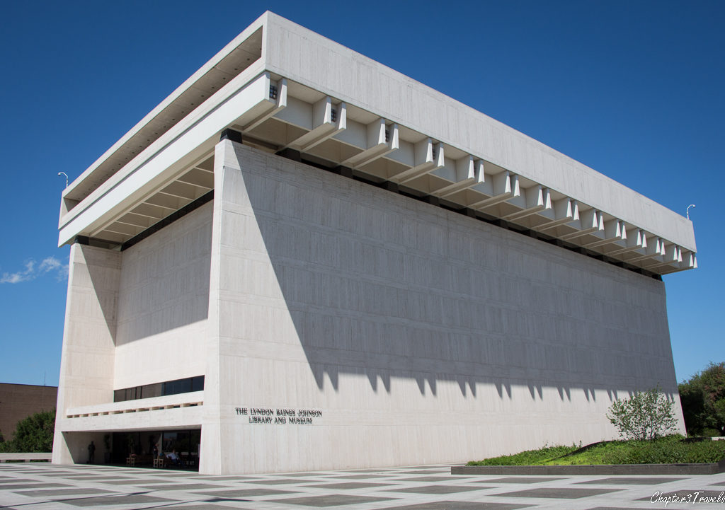 The Lyndon Johnson Presidential Library in Austin, Texas