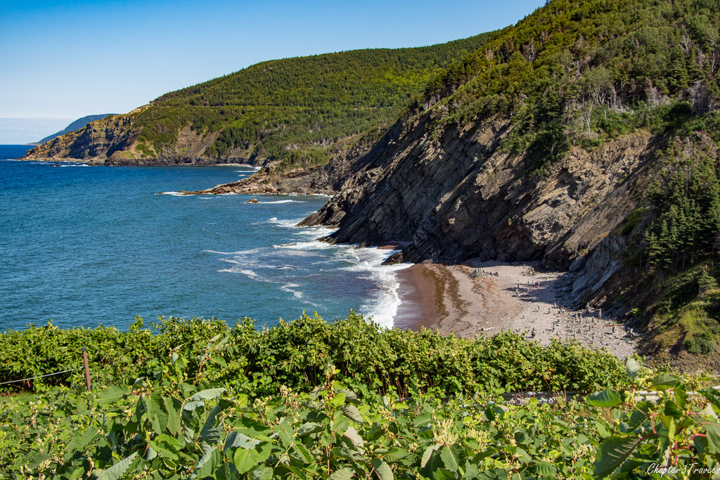 The View from the Meat Cove Chowder Hut in Cape Breton Island