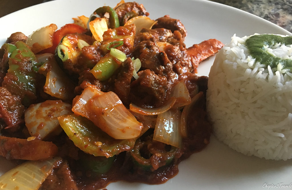 Goat Tarkari at Durbar Square Restaurant in Portsmouth New Hampshire