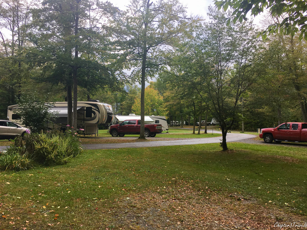 Campground at Darien Lake State Park