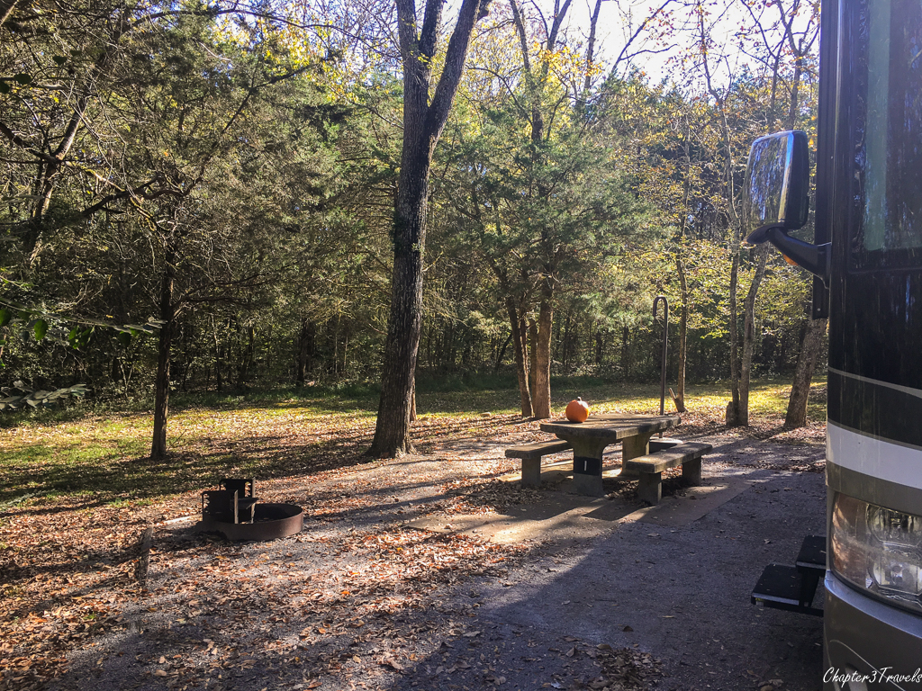Campground Review Seven Points Campground, Nashville, Tennessee