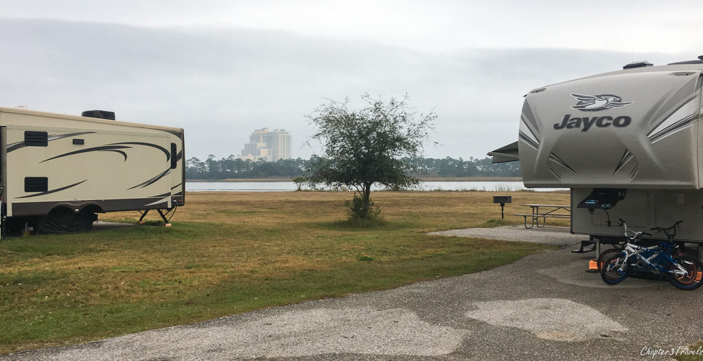 Campground at Gulf State Park, Gulf Shores, Alabama