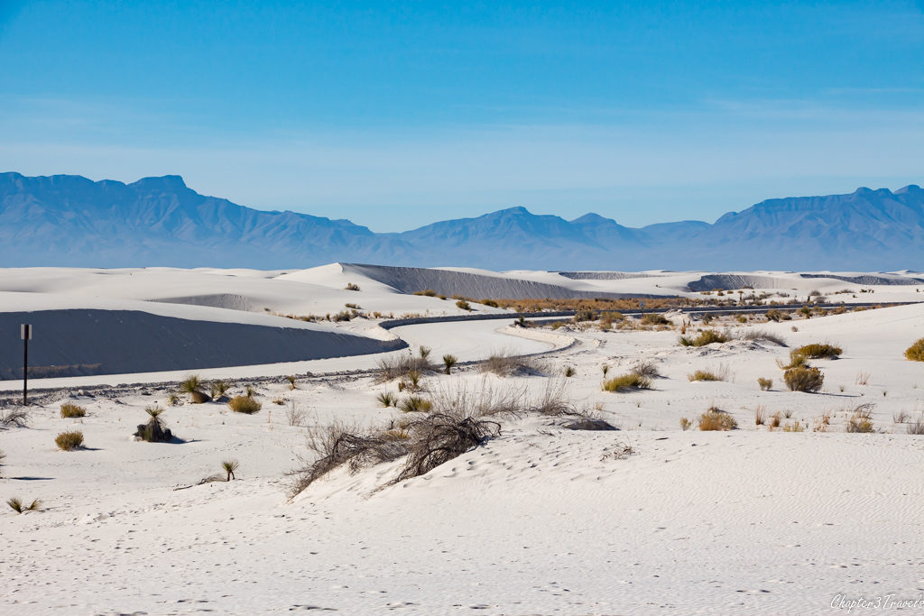 Dunes Drive at White Sands National Monument