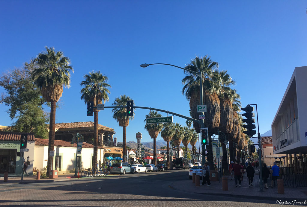 Downtown Palm Springs, California