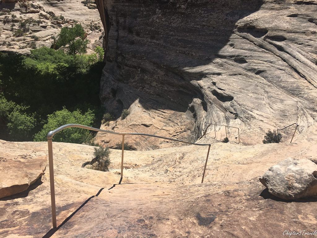 Hiking trails at Natural Bridges National Monument