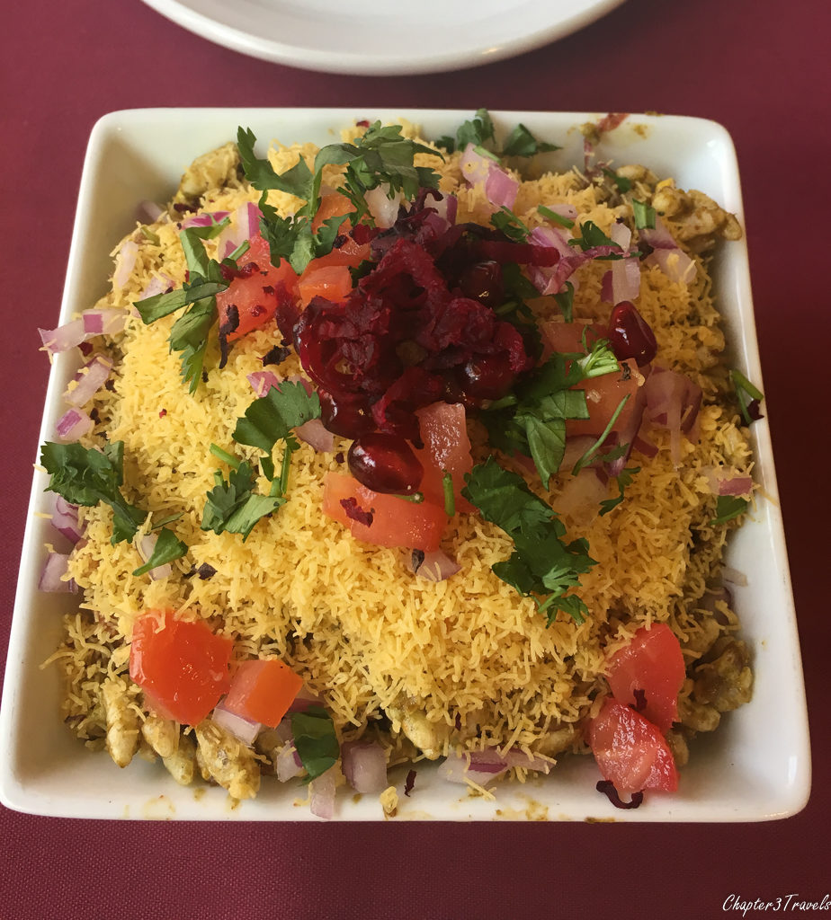 Bhel Puri at Mirch Masala in Cortez, Colorado