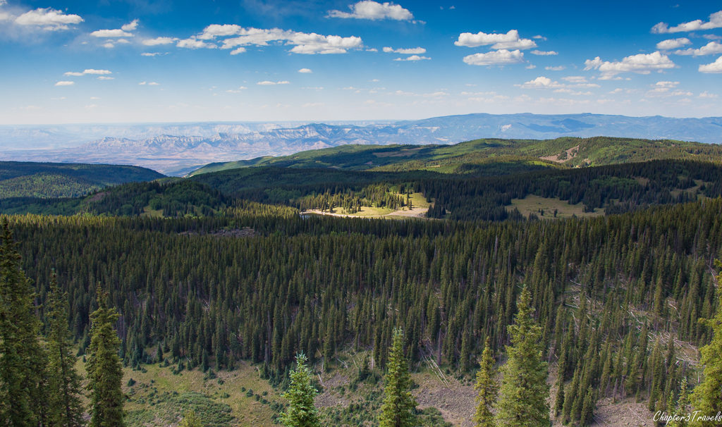 Views from the Crag Crest Trail