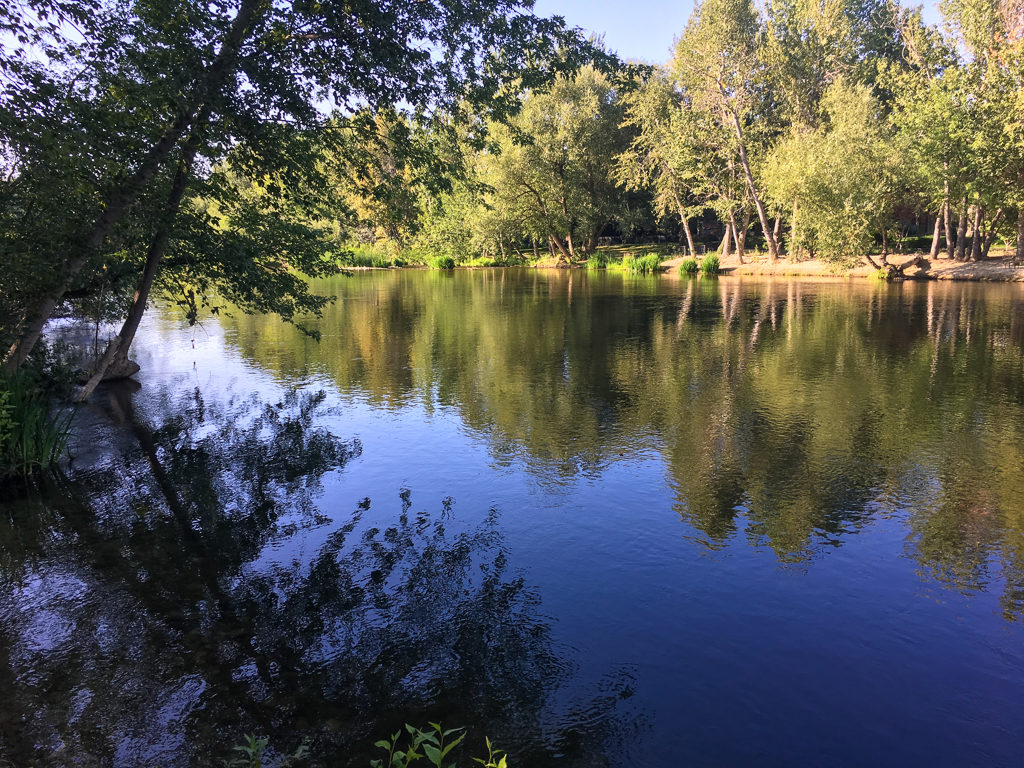 View of the Snake Rover from the Boise Greenbelt