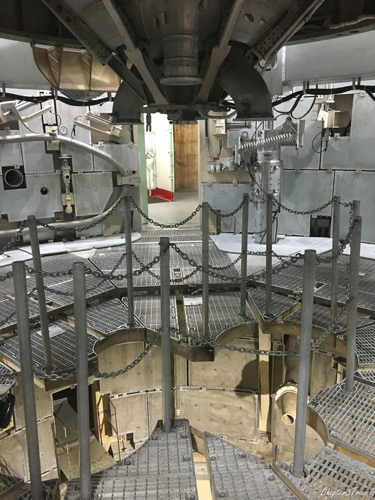 Base of the Titan II missile