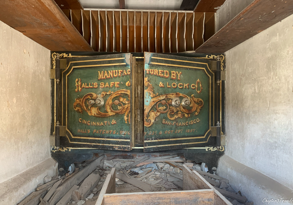 Interior of bank vault